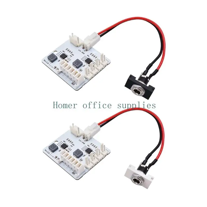 K43B 12V Input Replacement Module, DreamPSU 12V Power Supply Board for Restoration Projects, Board Layout for Aging Game System