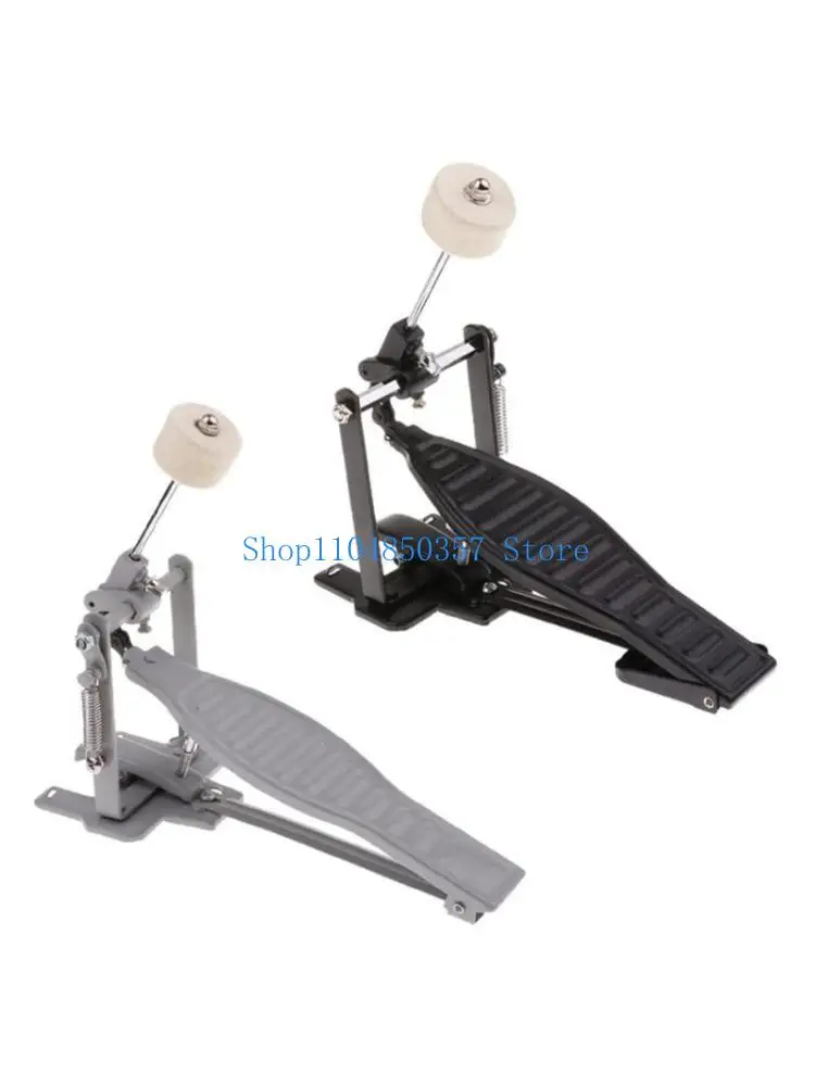 

652F Bass Drum Pedal with Wool Drum Beater Single Chain Drive For Kids Present