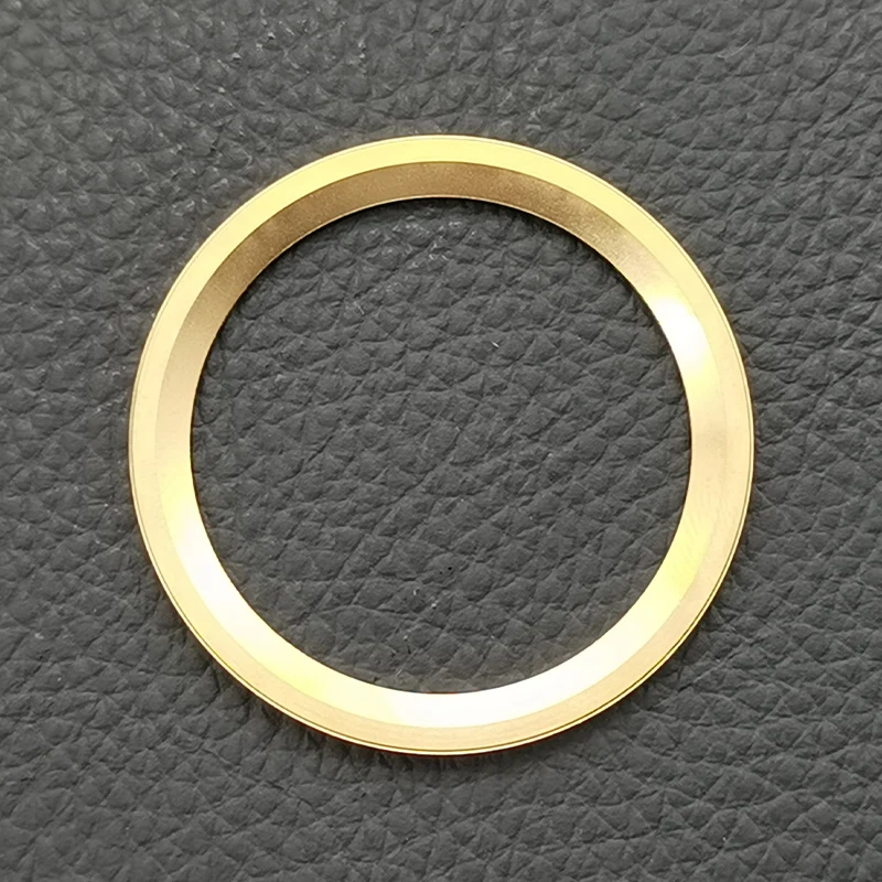 38mmx30.5mm Steel Bezel Insert Fits 40mm Submariner Yacht Case Mod 12/24 Hour Scale Bezel Insert Ring Men Watch Replace Gift