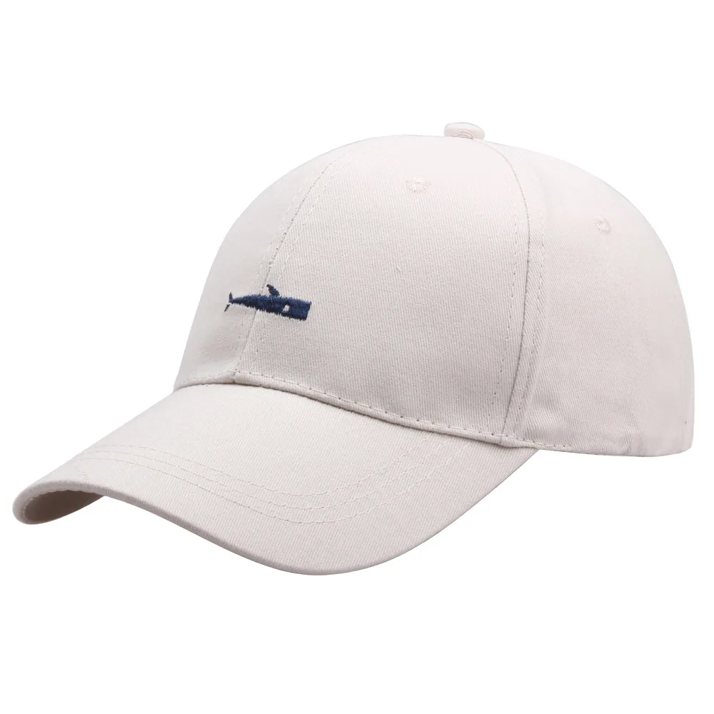 

His & Hers 3D Fish Embroidered Baseball Caps Soft Cotton Snapback Dad Hats Unisex Hip Hop Style Outdoor Sports Wear