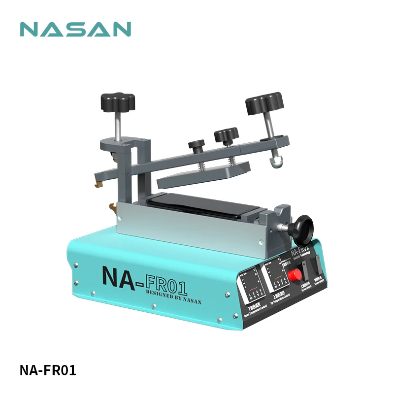 

NASAN NA-FR01 Mobile Phone Frame Removal Machine Built-in Pump 360 Degree Rotating LCD Display Middle Frame Disassembly Repair