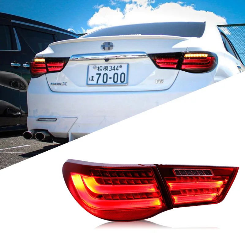 

Wholesales CAR LED Tail Light For Toyota Mark X Reiz 2010-2012 Brake lights Turn Signal Reversing Light