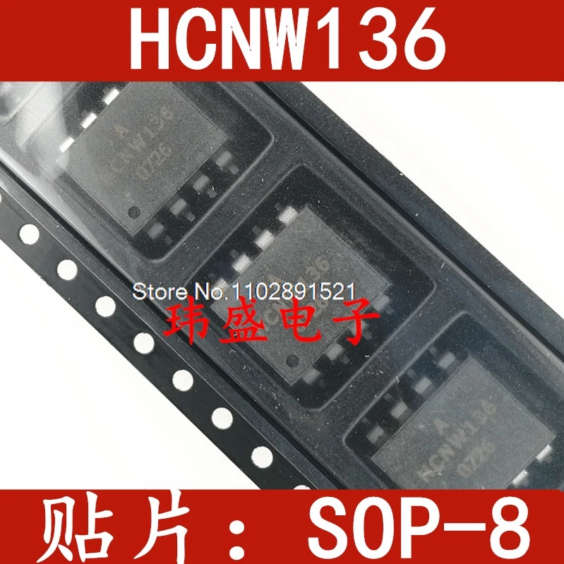 (10PCS/LOT) HCNW136 SOP8   136 A HCNW136