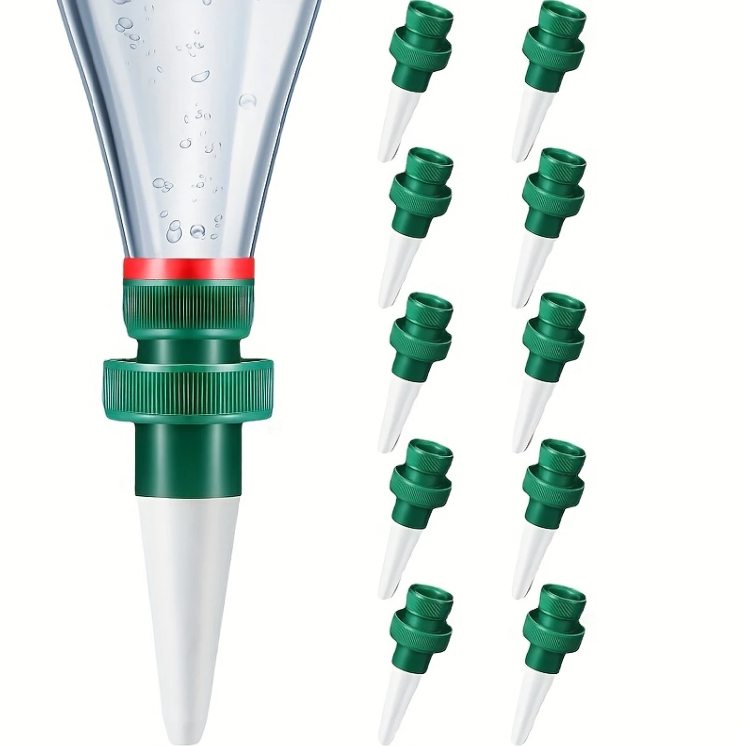 

5pcs/10pcs Bottle Adapter Self Watering Spikes, Terracotta Plant Watering Spikes Self Watering Spikes To Use With Cola Bottles H