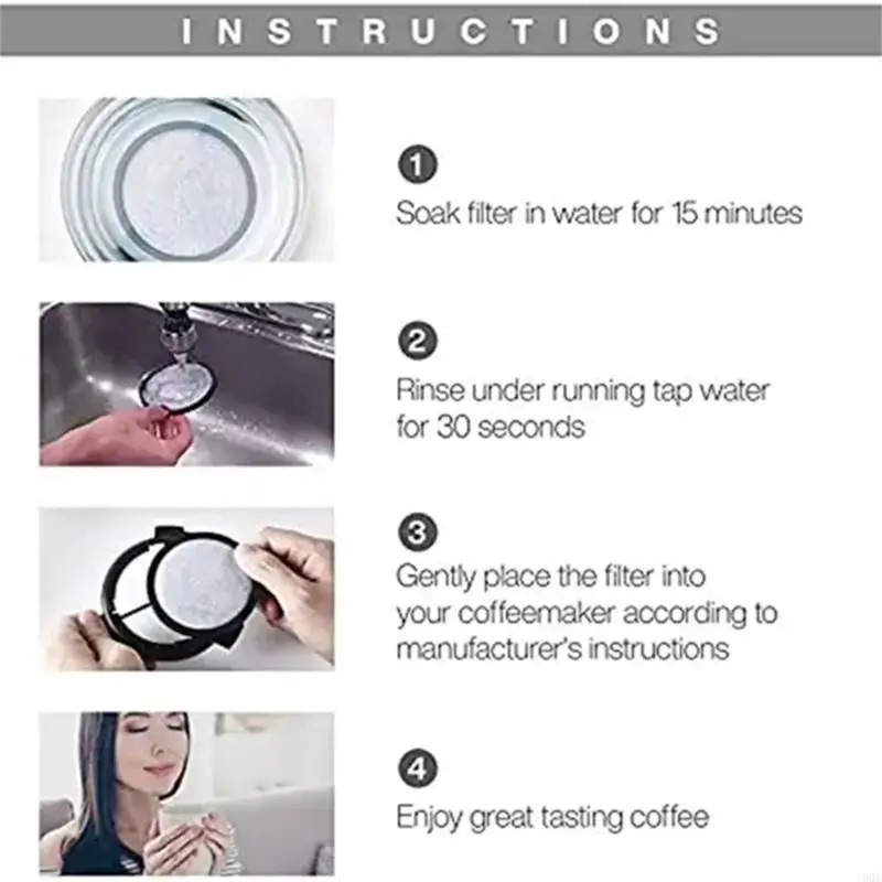 Filtro del filtro 19QE per macchine da caffè Filtro purificazione acqua carbone