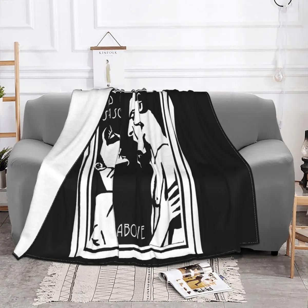 New Mad Season Top Band Music Logo Black Men Women Summer Cotton Streetwear Throw Blanket