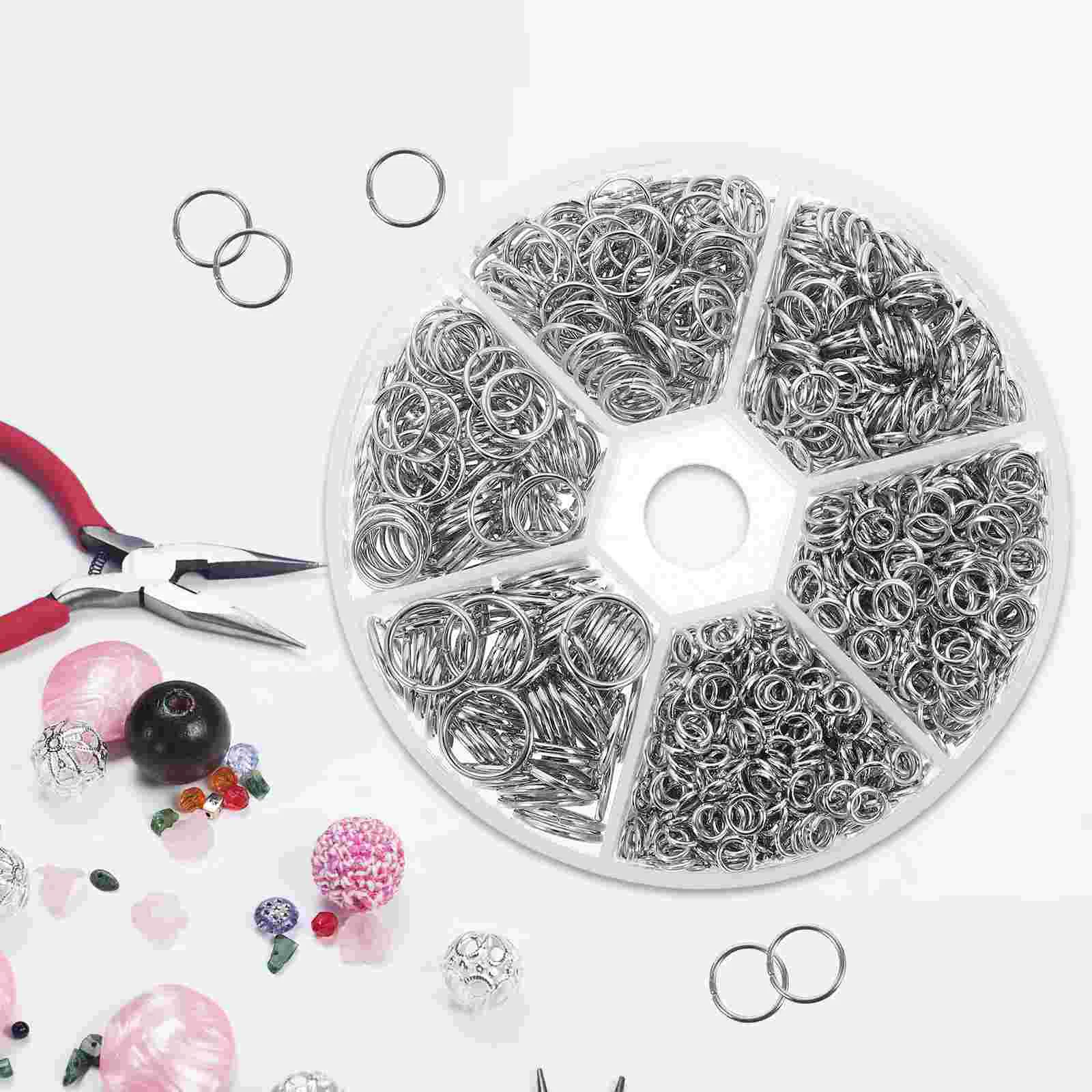 Multipurpose Split Ring The Earring Base Open Jump Iron Bracelet Connecting Rings