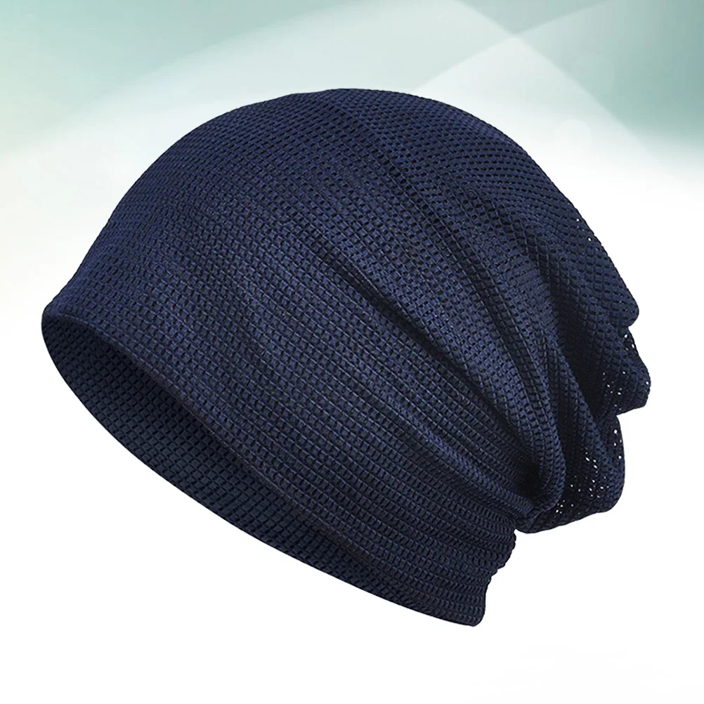 

1 pc Mesh Breathable Solid Color Spiral Design Sun Protection Outdoor Cap Spring Summer Thin Section Multi-Use Hair Band Scarf