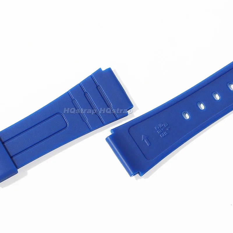 Correa de silicona de 18mm, correa de reloj impermeable de goma, pulsera de repuesto Universal, pulsera deportiva suave para hombres y mujeres, accesorios