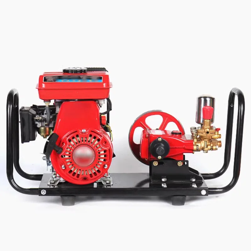2.0KW بخاخ عالي الضغط رباعي الأشواط البنزين ارتفاع ضغط البخاخ الزراعي بستان البخاخ اليد حمل سميكة بوم
