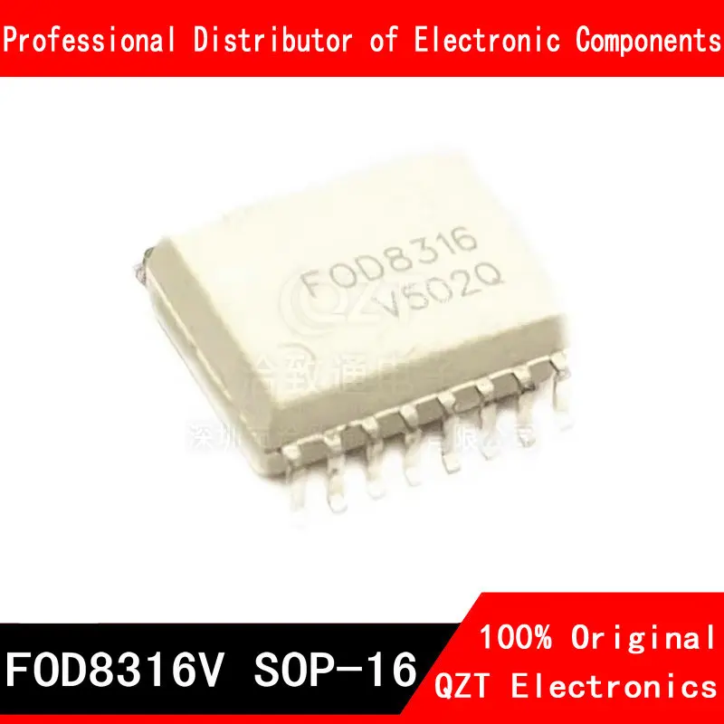 10pcs/lot FOD8316R2V SOP FOD8316 FOD8316R2 FOD8316V SOP-16 new original In Stock