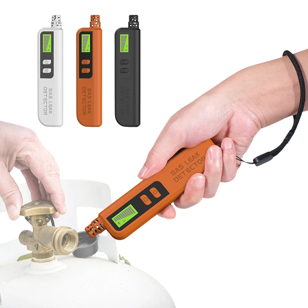 

Portable Gas Sniffer with Audible & Visual Alarm Combustible Gas Detector Combustible Gas Leak Tester for Home