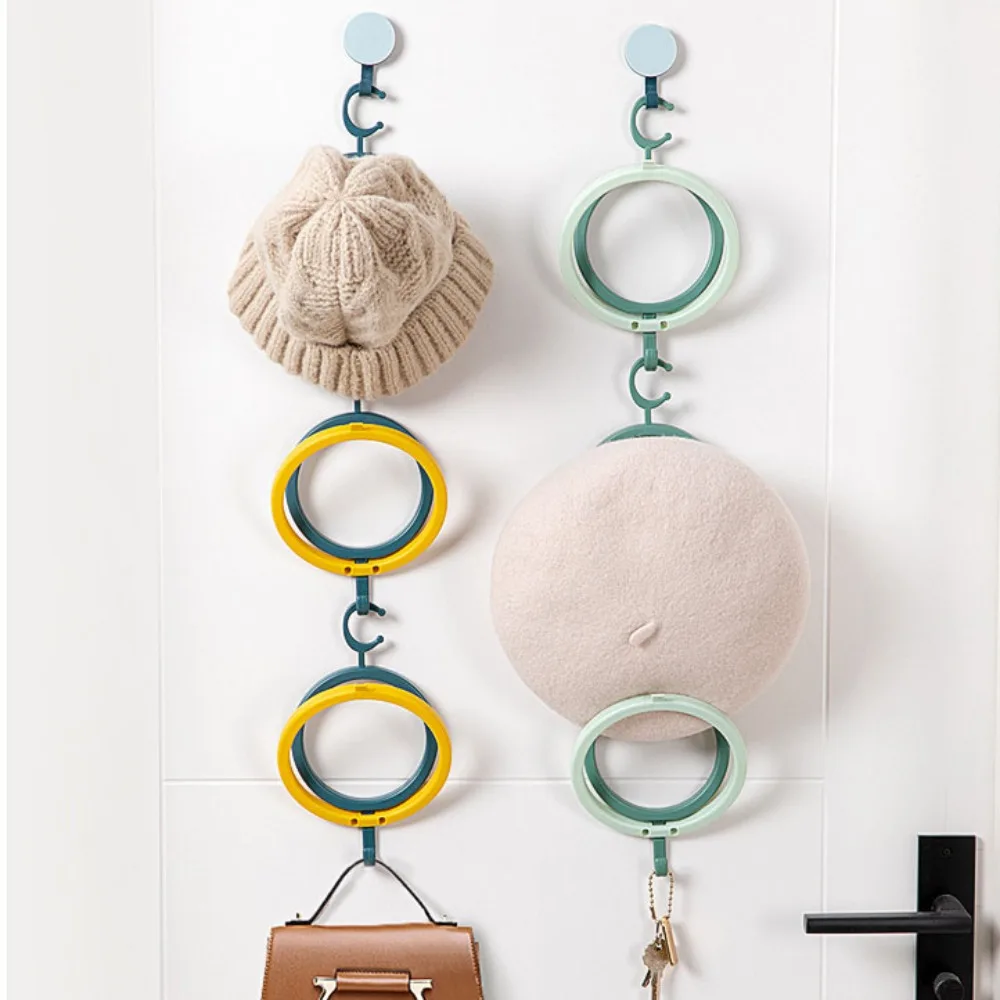 Home Organizer cappello Rack vendita calda creativo rotondo Rack di stoccaggio espositore dormitorio