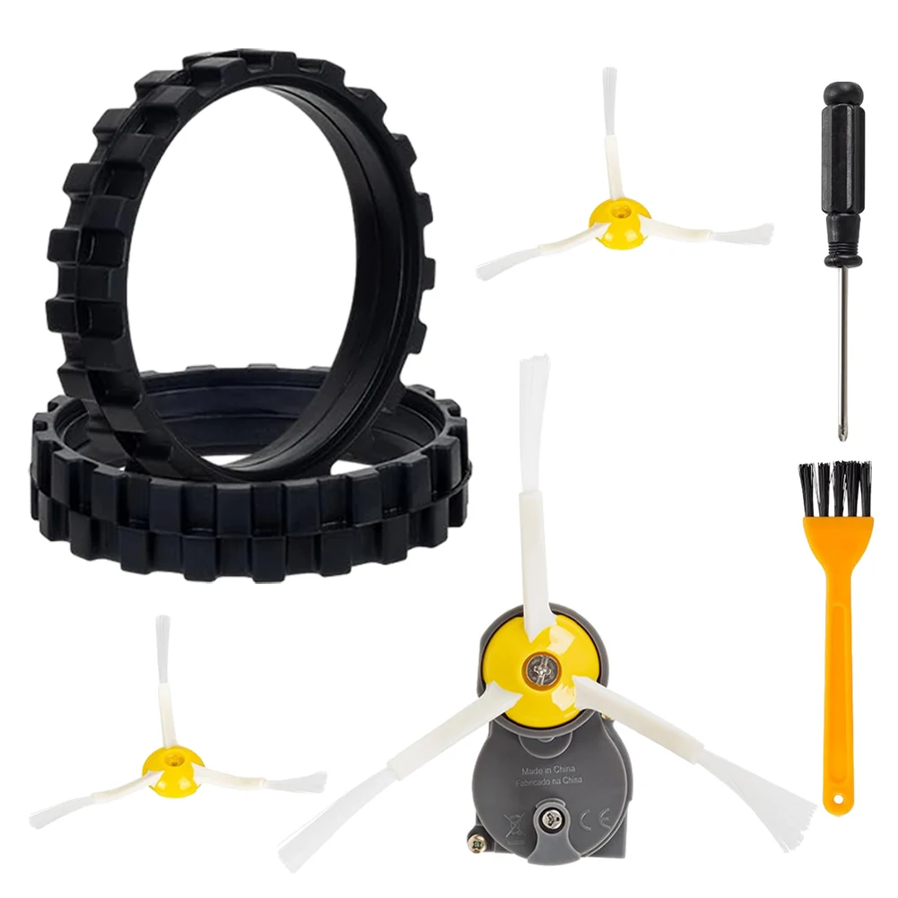 Side Brush Motor Module Tires Wheels Clean Brush Replacement For Roomba 500 600 700 800 900 I3 I7 E6 E5