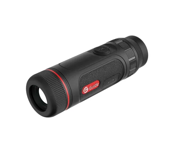 GUIDE TE421 Handheld Thermal Imaging Monocular for Night Vision, 400x300 12μm VOx, 25mm F1.0, IP67, WiFi