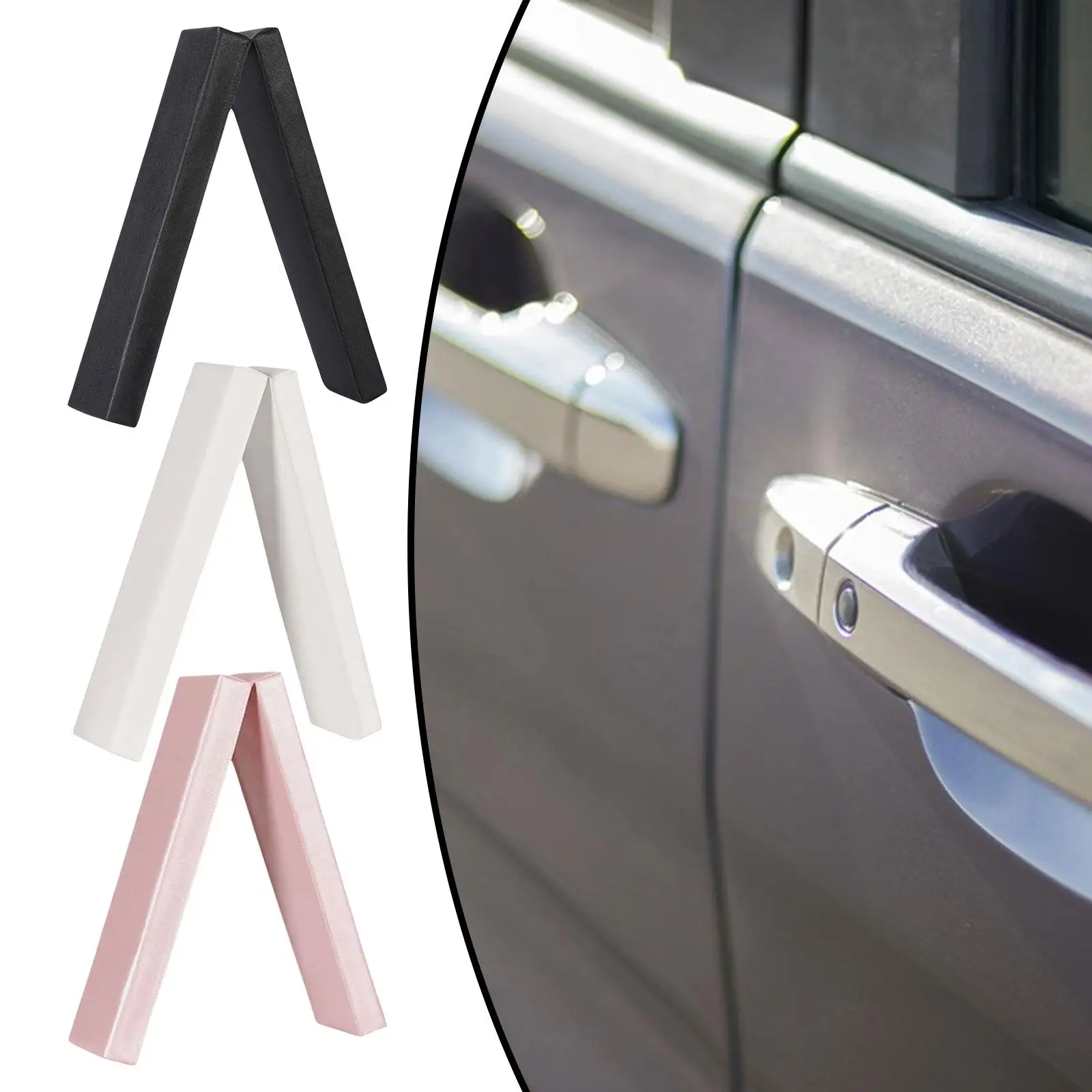 Door Dent Protector Removable Dent Prevent Attachment Convenient Protection Stylish Scratch Protector Door Guard Soft Cushion