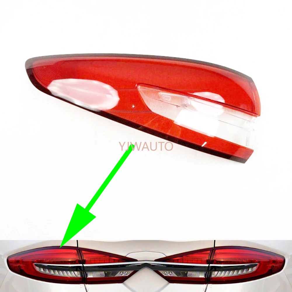 

Для Ford Mondeo 2017 2018 2019 2020 крышка заднего фонаря автомобиля заднего фонаря объектив стекло замена задний абажур оболочка