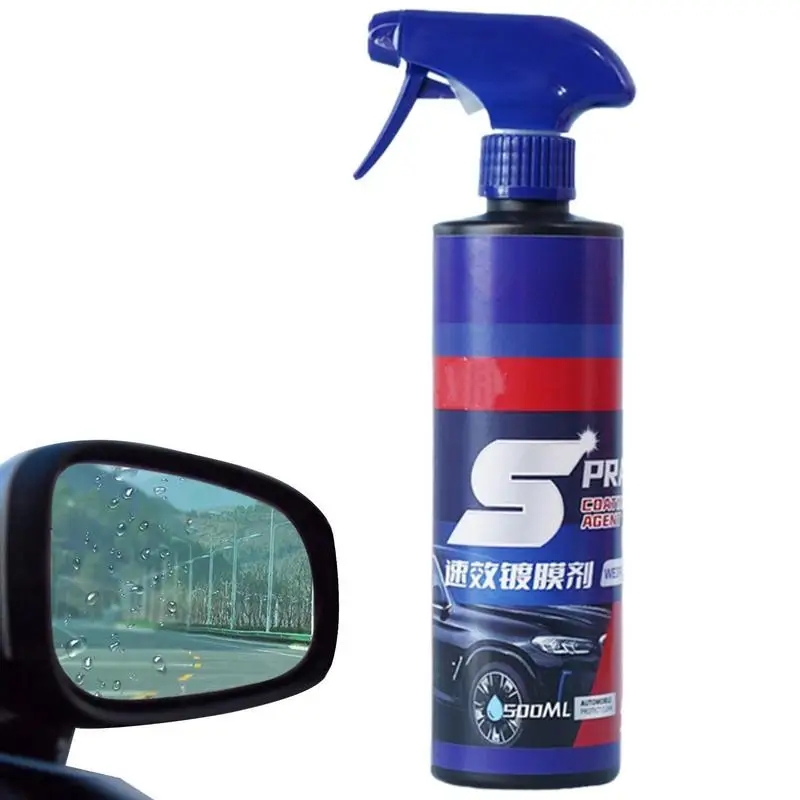 500ml 3 in 1 riparazione vernice per auto rivestimento ceramico spray nano-rivestimento rapido cera spray detergente per vernice idrofobica per