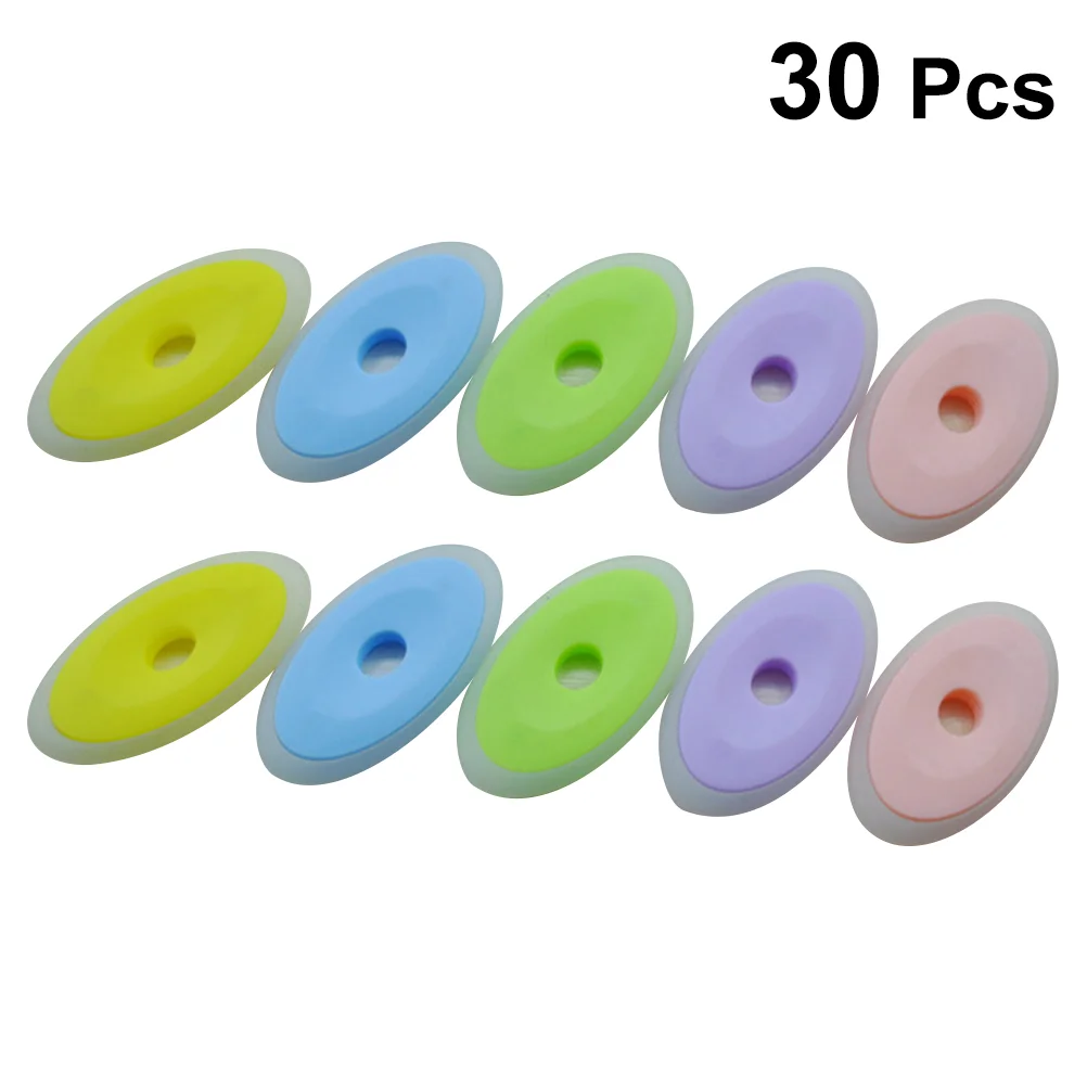 

30 Pcs Erasable Gel Pens Neutral Rubber Eraser Stationery Easy to Wipe Creative Colorful