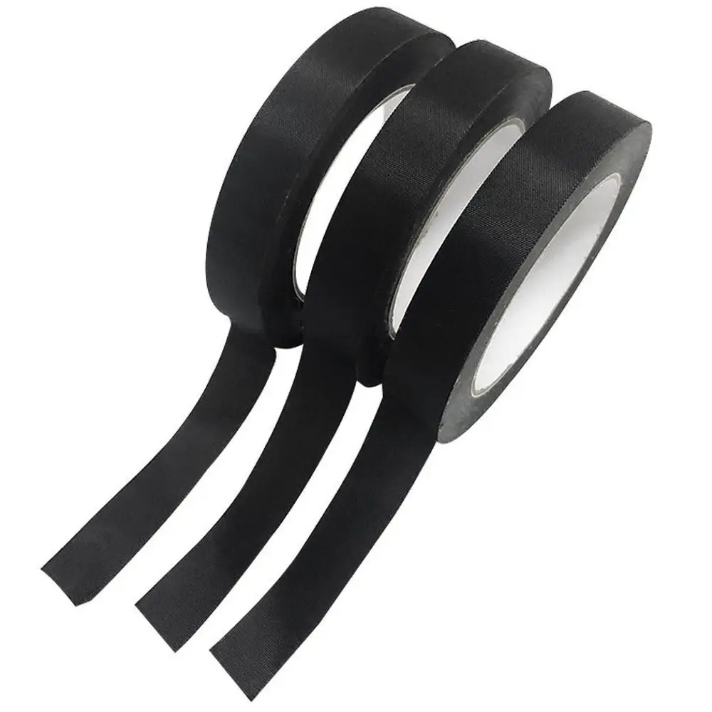 50M/Roll Nylon Reinforced Tape 5/10/20/40mm Width Black Single-sided Self-adhesive Tape For Shoe Handbag Oxford Cloth Tape