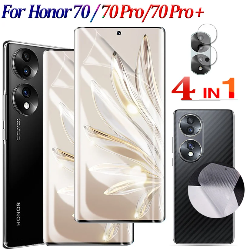 

Hydrogel Film Honor 70 Screen Protector Xonor 70 Pro Honor 70 Pro+ 5g 2022 Camera Lens And Back Film For Huawei Honor 70 Pro Plus Honor70 Not Glass