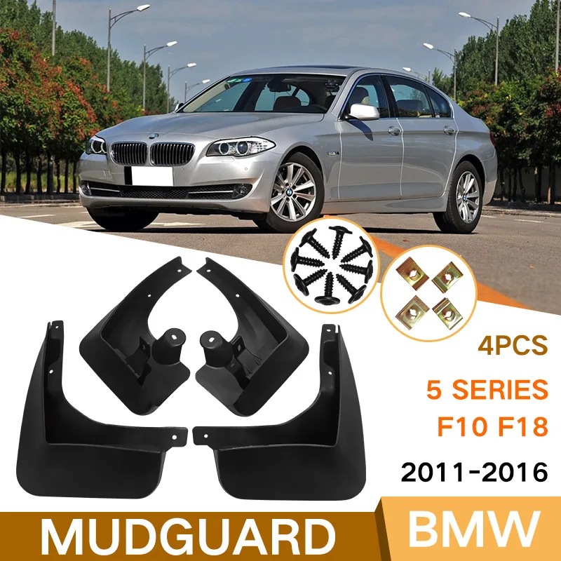 

Mud Flaps For BMW 5 Series F10 F18 2011-2016MudFlaps Front Rear Fender Car Accessories