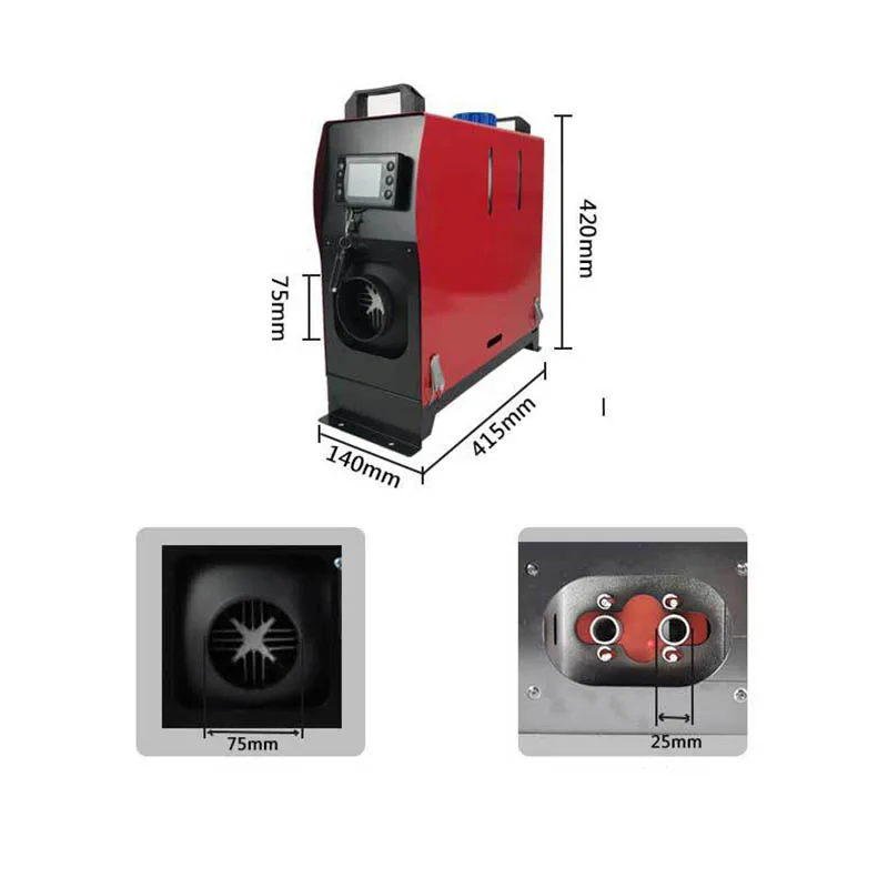 NF 12V/24V เครื่องทําความร้อนที่จอดรถแบบบูรณาการเครื่องทําความร้อนอากาศดีเซลเครื่องทําความร้อนรถยนต์
