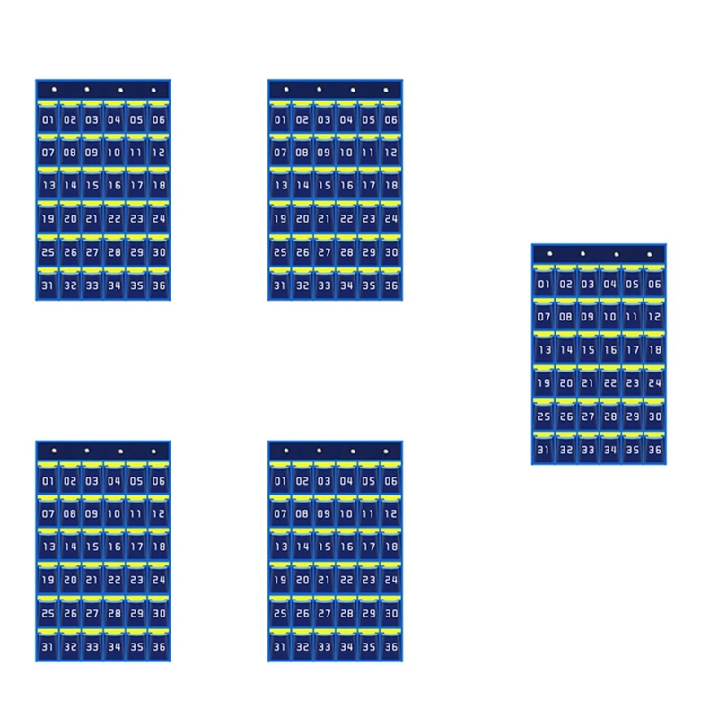 

5X, 36 пронумерованных карманов, подвесной органайзер для сотового телефона, подвесная сумка для хранения