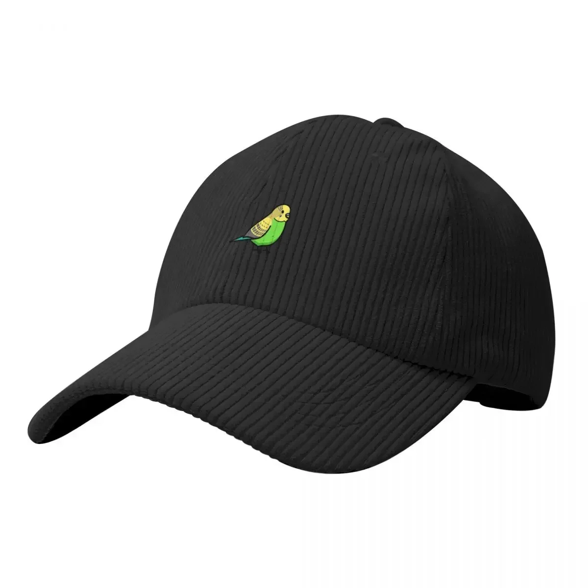 Green Budgie Corduroy Baseball Cap Luxury Hat fashionable Men Hats Women's