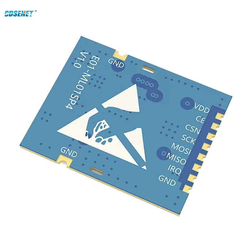 2.4ghz nrf24l01 pa lna módulo rf sem fio amplificador de potência E01-ML01sp4 spi smd 2.4 ghz rádio rf transmissor receptor para arduino