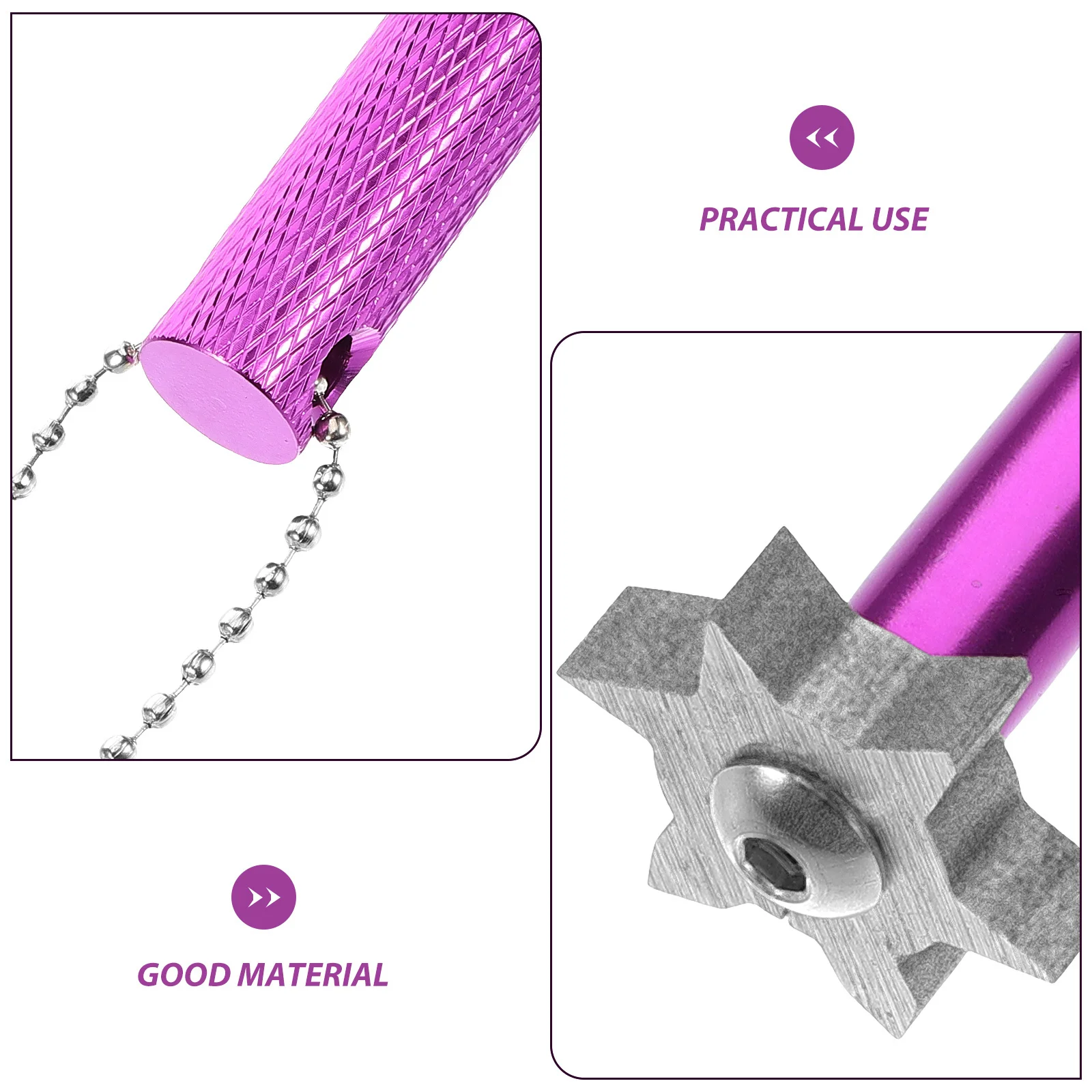 Golf Groove Sharpener Tool V-Groove Cleaner Re-Grooving Durable Golf Club Cleaner Replacement Part Re-Grooving Tool for U-Groove