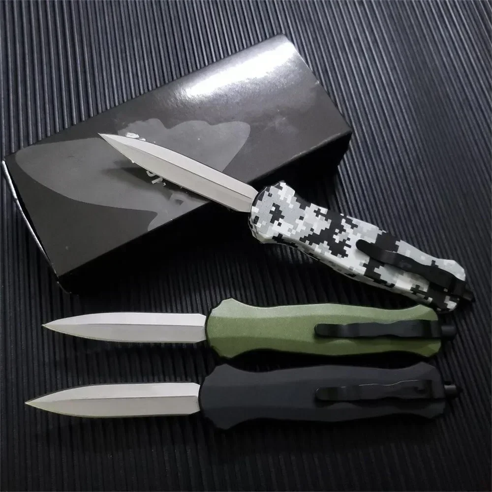 BM 3300 Outdoor Survival Knife 440C Blade Zinc Alloy Handle Self Defense Pocket Knife Hunting Camping Combat Tactical Tool