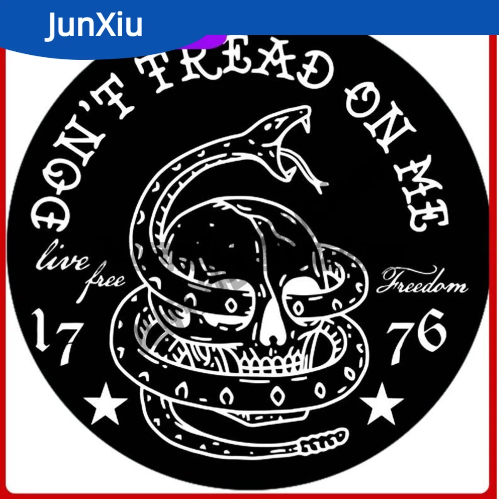 

Gadsden Flag Decal Dont Tread On Me 2a Decals Patroitic Waterproof Scratch-proof Exterior Sticker Camper Windows Windshield Lugg