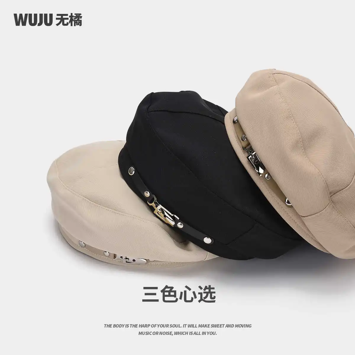 

New Hat Women Sunshade Sun Protection Hat Fashion Beret Retro Style Newsboy Hat Chapeau Chapeau Femme Automne 4m818