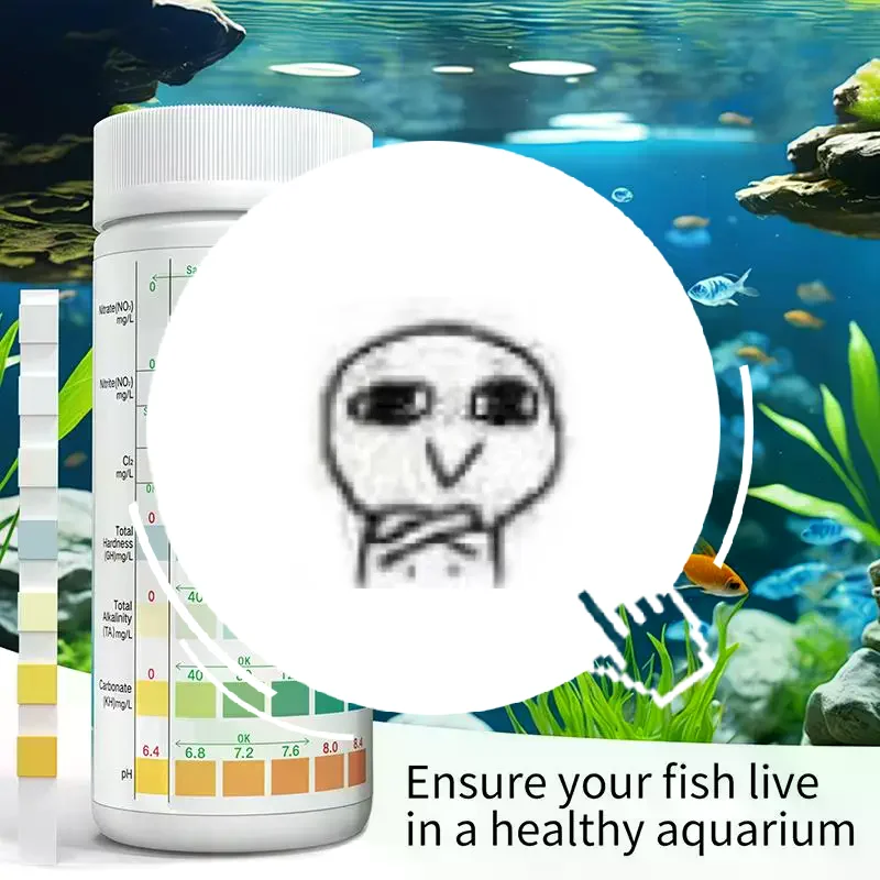 Aquarium Test Kit - Aquarium Water Teststrips Brede Toepassing Kwaliteitsdetectie