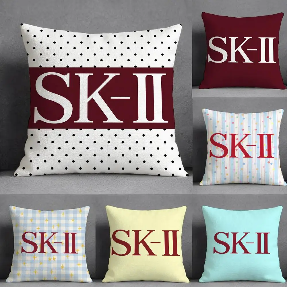 S-SK-II BRAND MARK UP Pillow Case Pillowcase, Double-sided Printed, Sofa Cushion, Bedroom Headboard Pillow