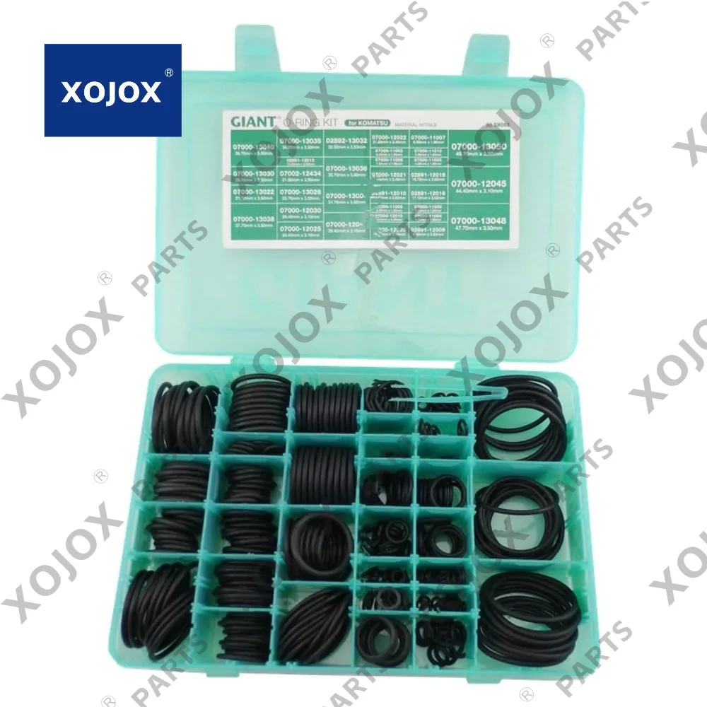 

Комплект резиновых уплотнений коробки уплотнительных колец XOJOX для экскаватора Komatsu PC200-7