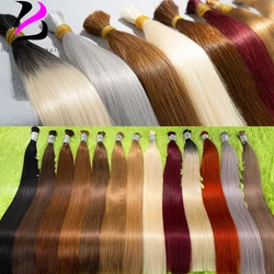 Human Hair Bulk No Weft 613 Vietnamese Hair Virgin Remy Straight Hair Bulk 12-30inch 100g 100% Real Natural Hair Extension 350