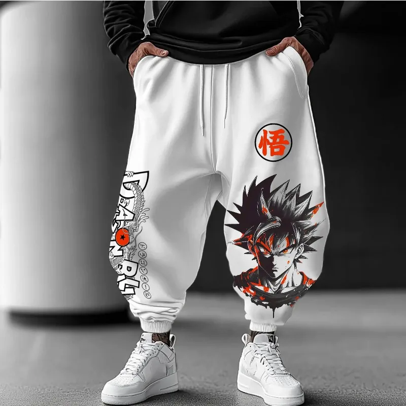 

Dragon Ball 2025 Fashion New Animation Peripheral Pure Cotton Loose Fashion Trousers Men's and Women's Hip Hop Sports Leggings