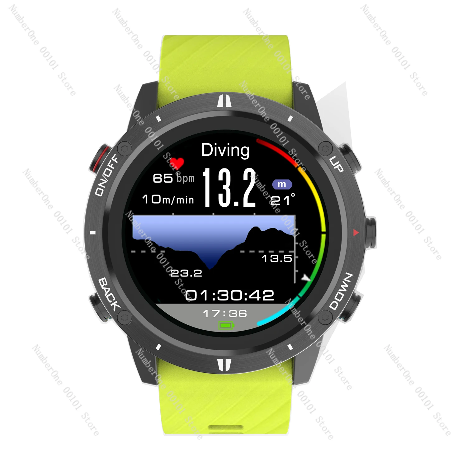 

G5 Outdoor Sports Smartwatch GPS Swim Dive Compass Altitude Fishing Multiple Sports Modes GPS Smart Watch