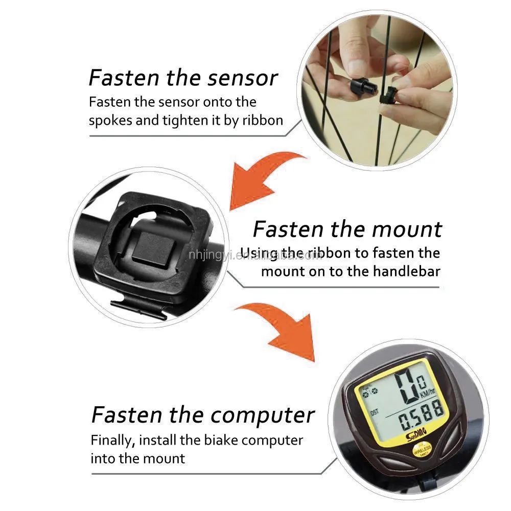 무선 자전거 속도계, 배터리 포함, 다기능 주행 거리계, 자전거 컴퓨터, 베스트 세일
