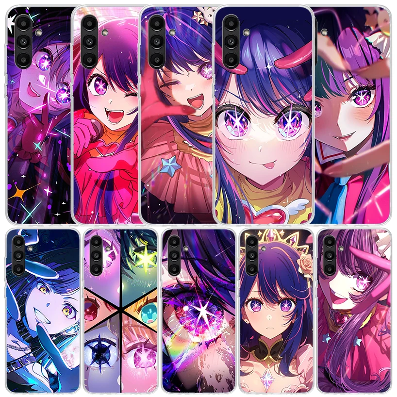 Oshi No Ko Cover for Samsung Galaxy A17 A37 A57 A16 A26 A36 A56 A15 A14 A55 Phone Case A13 A53 A25 A35 A24 A34 A23 A33 Galaxy A1