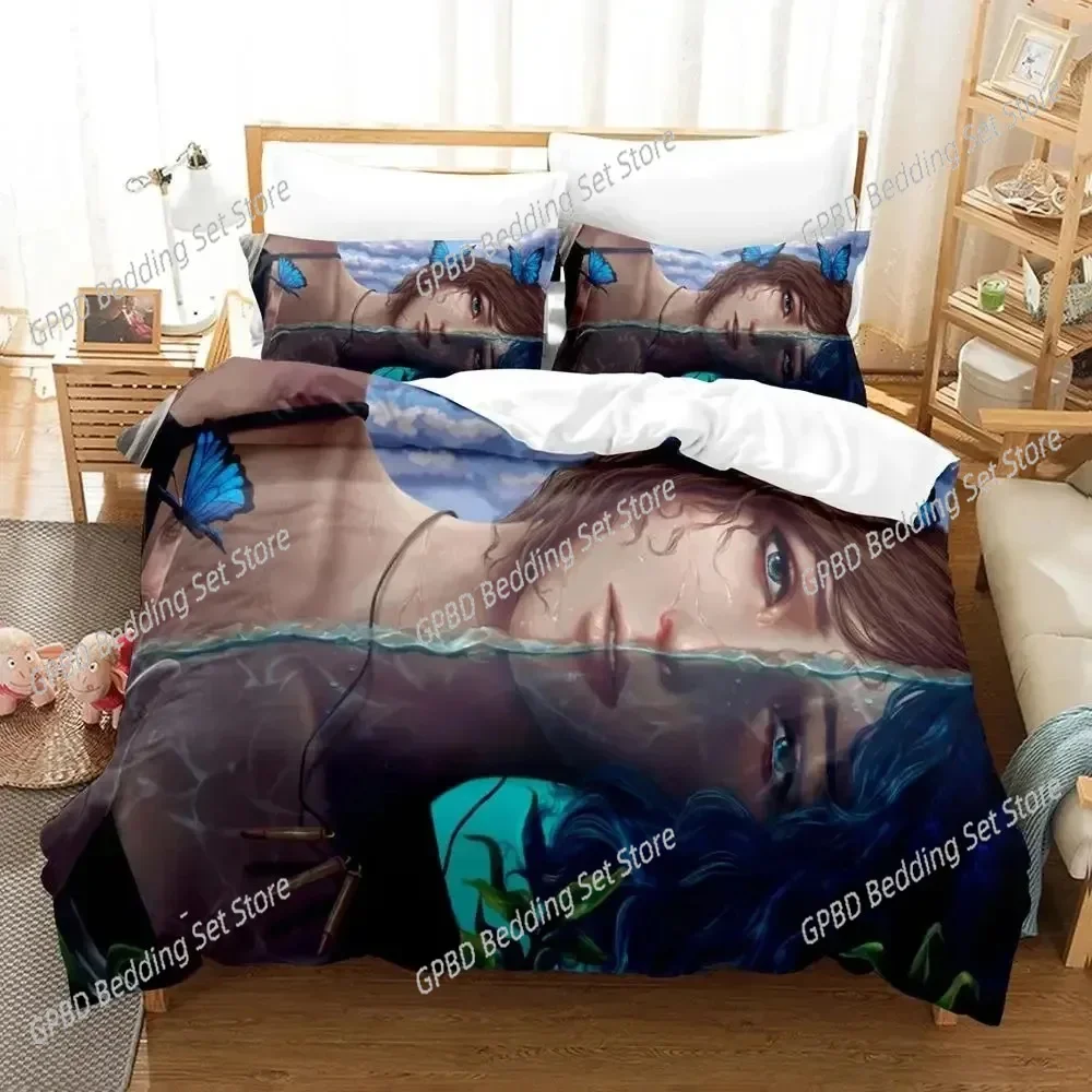 3D Print Game Life is Strange Before the Storm Bedding Set,Duvet Cover Bed Set Quilt Cover,King Queen Twin Size Boys Girls Adult