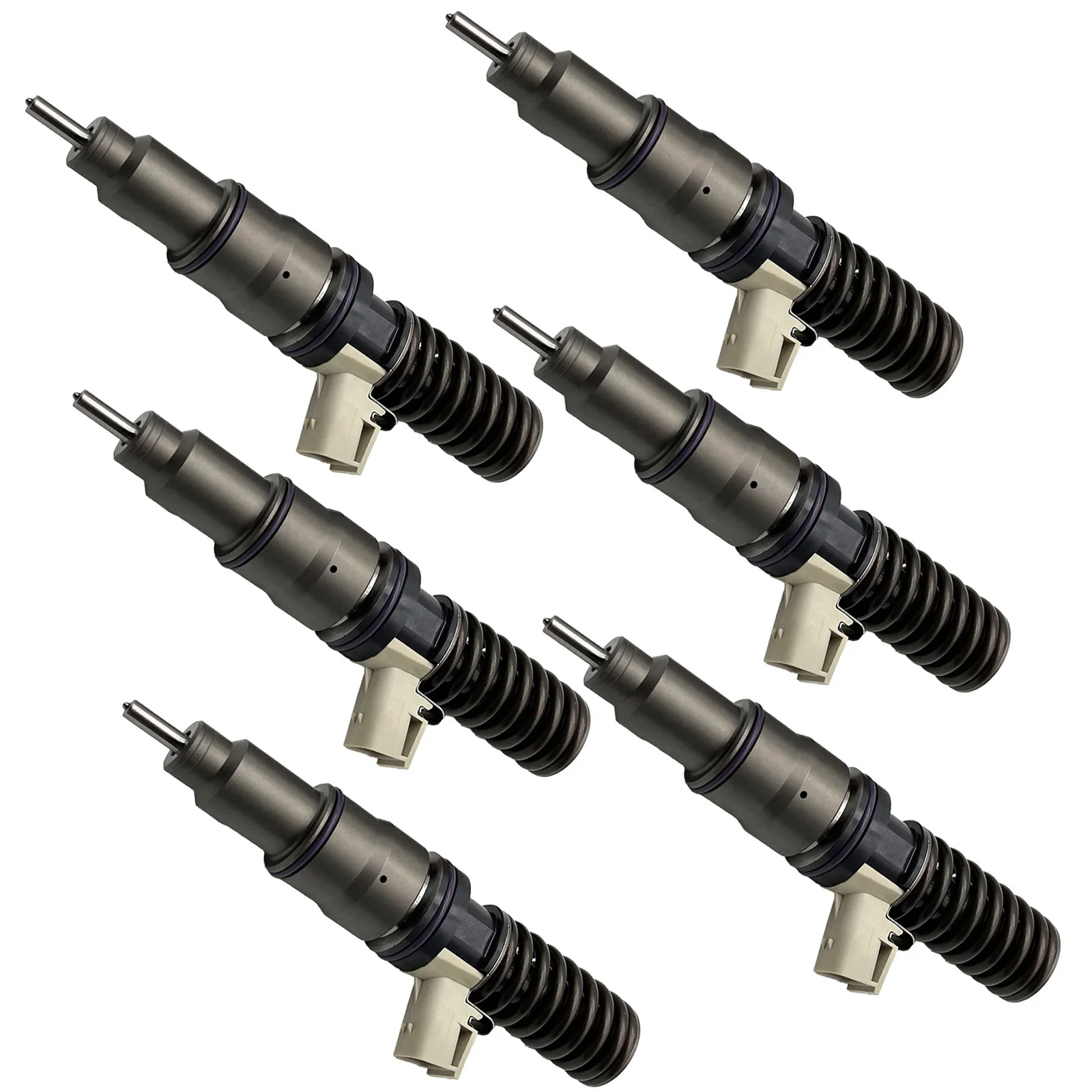 6PCS Fuel injector BEBE4K01001 Fits for Delphi 3.27-4K Engine