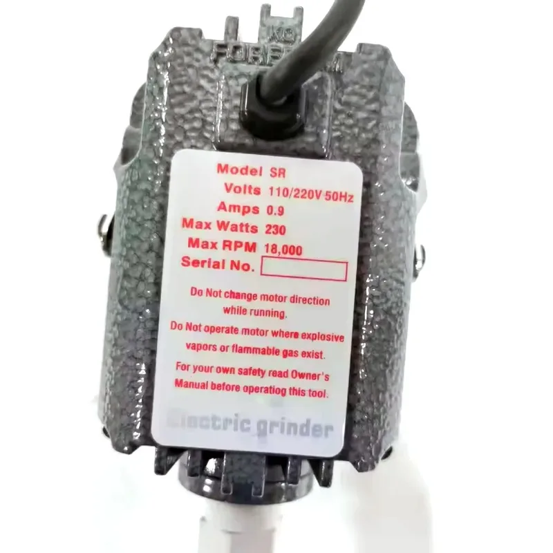 SR Grinder Flex Shaft Rotary Hanging Motor Foredom Full Set Foot Pedal 4mm Jewelry Polishing Rotary Stone Carving Tool