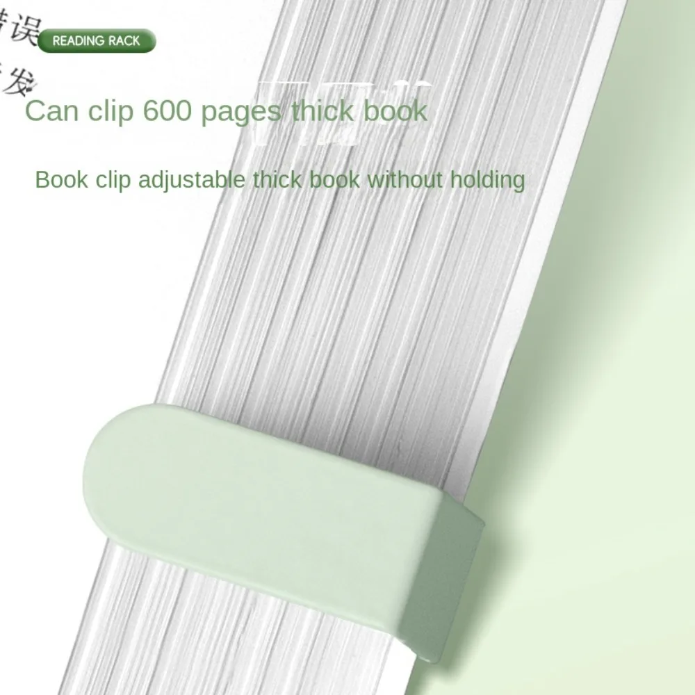 Foldable Metal Book Reading Stand Cartoon Capybara Multi Heights Angles Adjustable Documents Holder Cute Portable Reading Holder