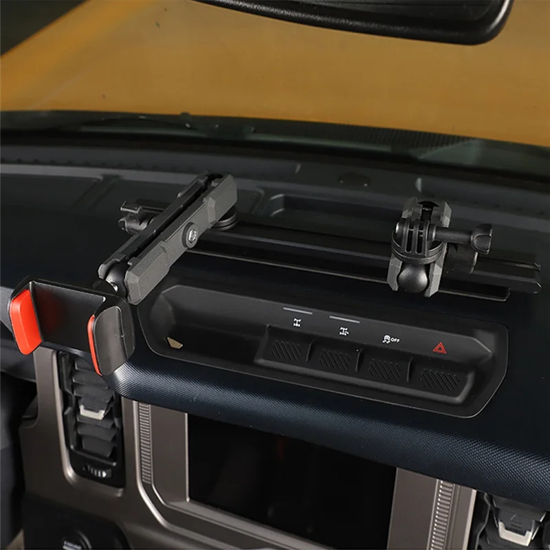 

Dash Phone Holder Camera Mount For Ford Bronco 2021-2024 Expansion Phone Camera Bracket Accessories