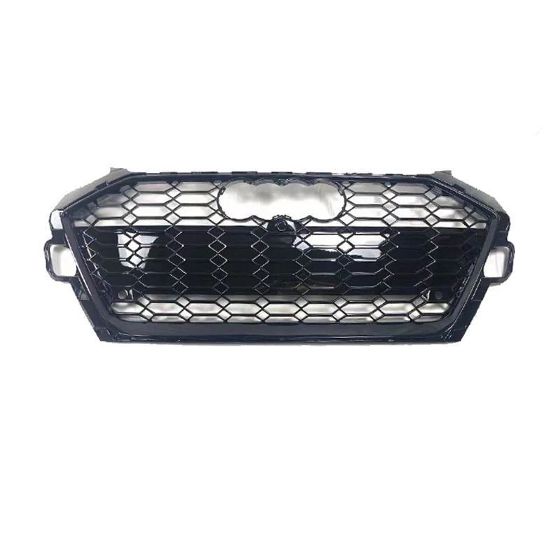 Front grill fitment for Audi S4 B9.5 A4L modification grille change to RS4 style auto spare part glossy black 2020+