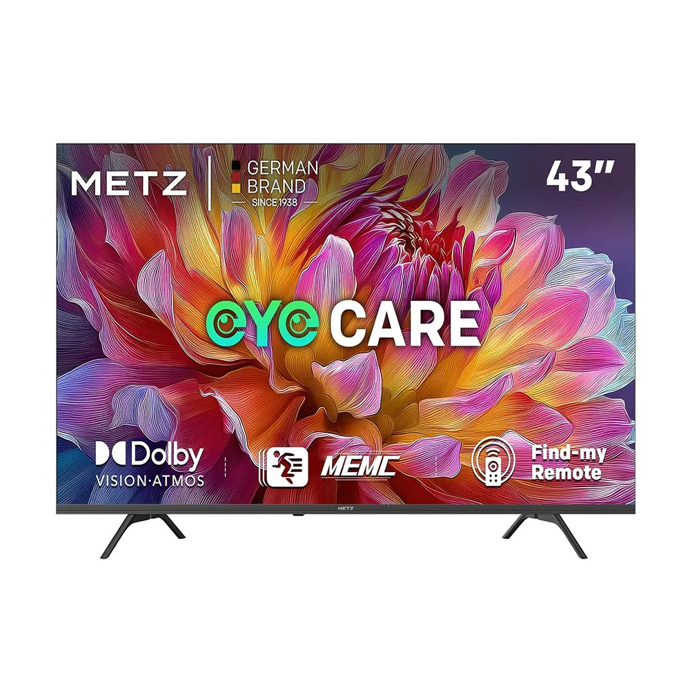 Metz TV 43/55" 4K UHD Smart LED, HDR 10, Dolby Audio, Google TV 📺
