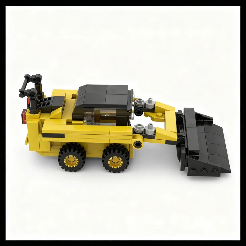 203pcs MOC Skid Steer Loader City Construction Model Building Blocks Construction Toy Christmas Gifts Assemble Craft Creative